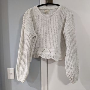 Cream Francesca's sweater